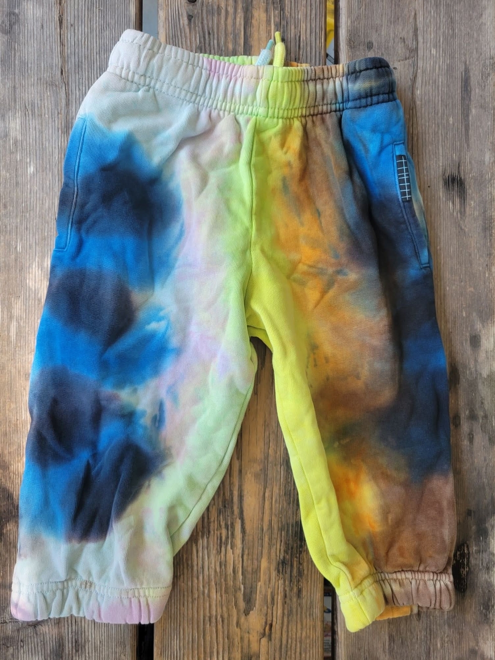 MOLO SZ 92 / 2Y VGUC  COLORFUL TYE-DYE LOOSE comfy FIT jogger style sweatpants